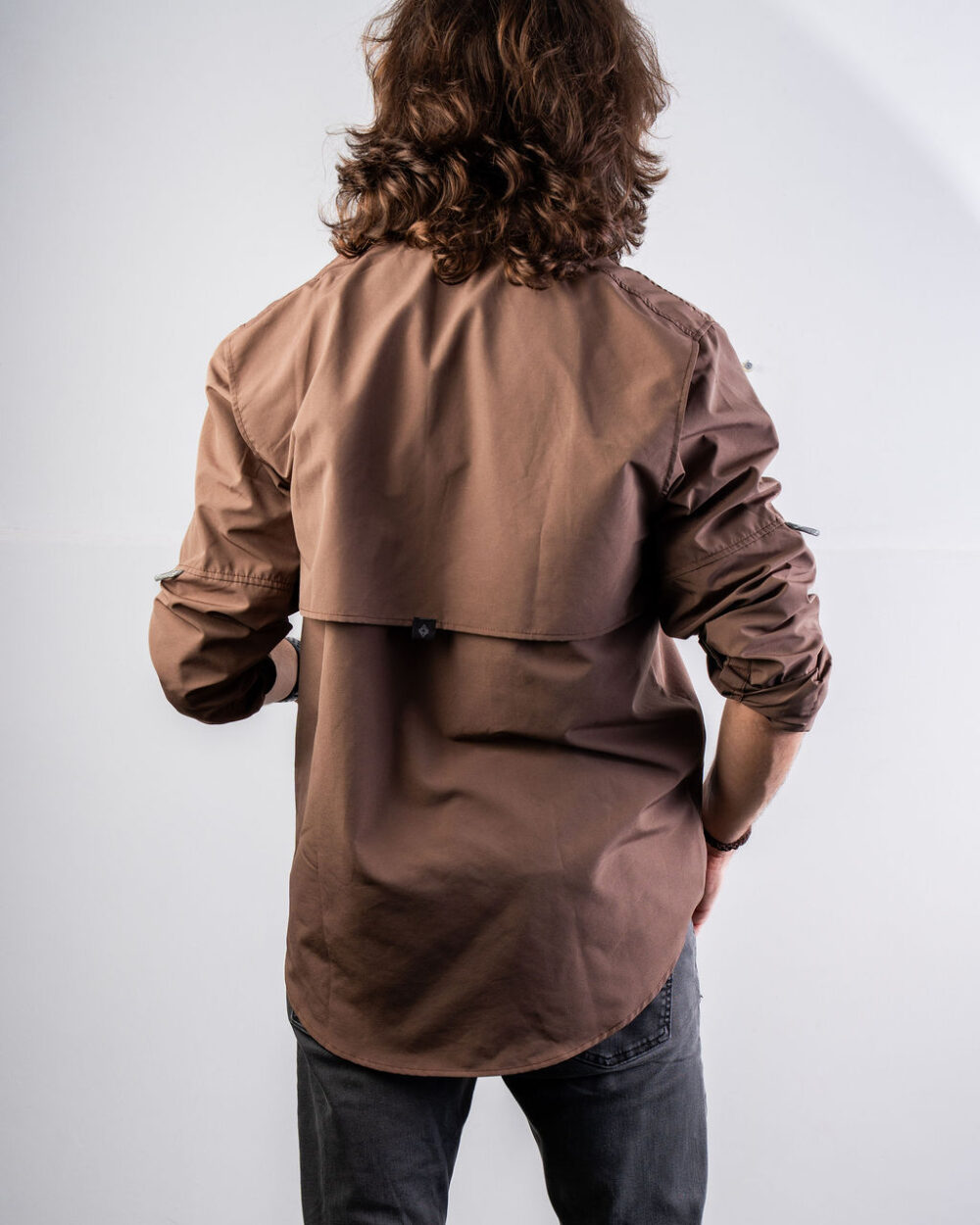 Camisa Manga Larga Avellana